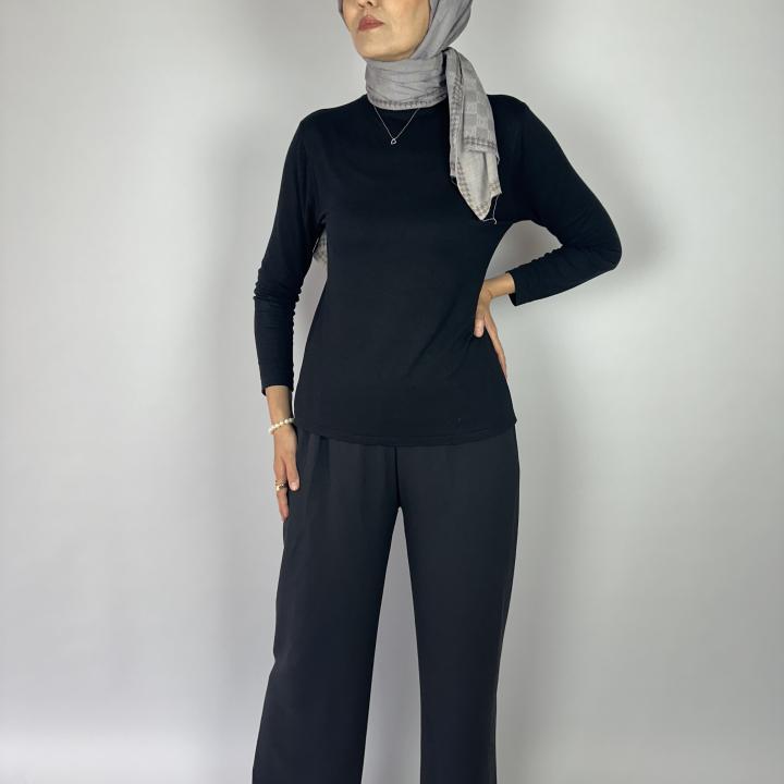 Her Anınıza Uygun: Lastikli Bol Paça Pantolon ile Rahat Şıklık.