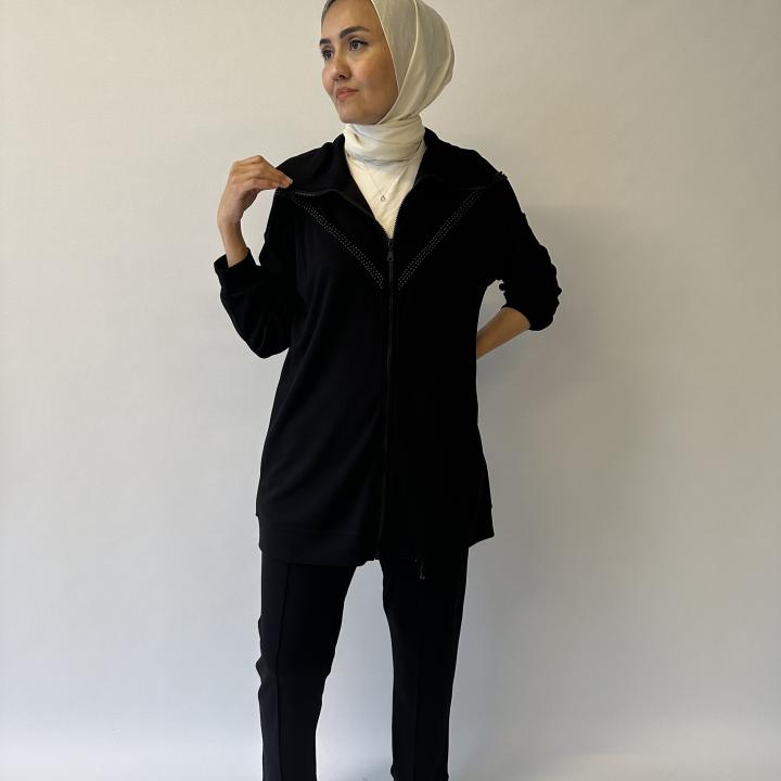 Boncuklu V Detaylı Takım