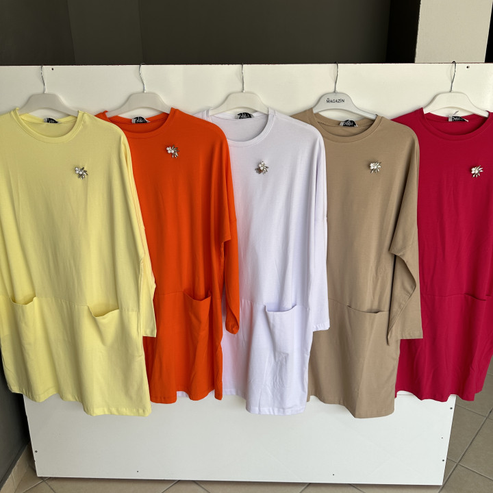 MRV Broşlu Tunik