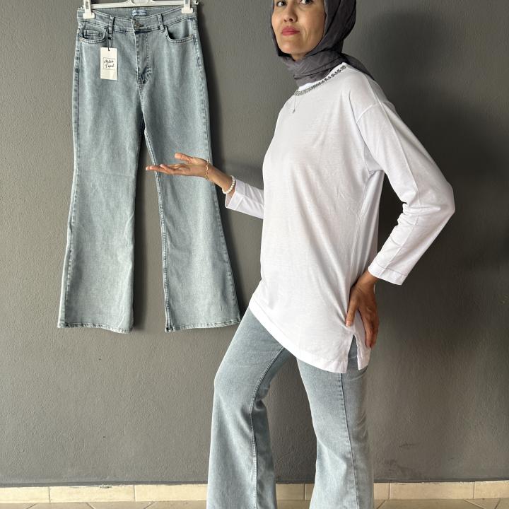 Ultra Esnek İspanyol Jean